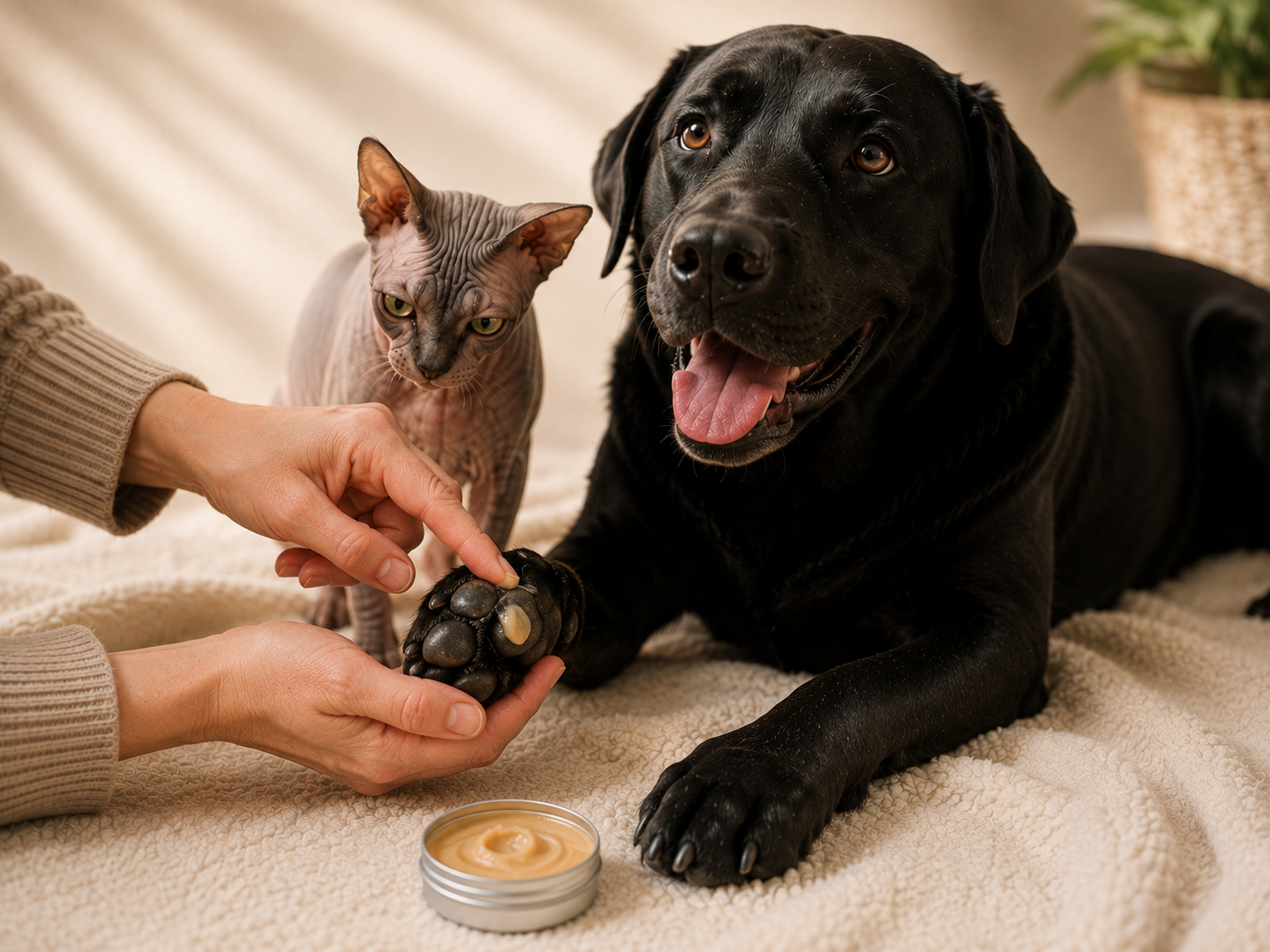Apply step in the PetTun care routine