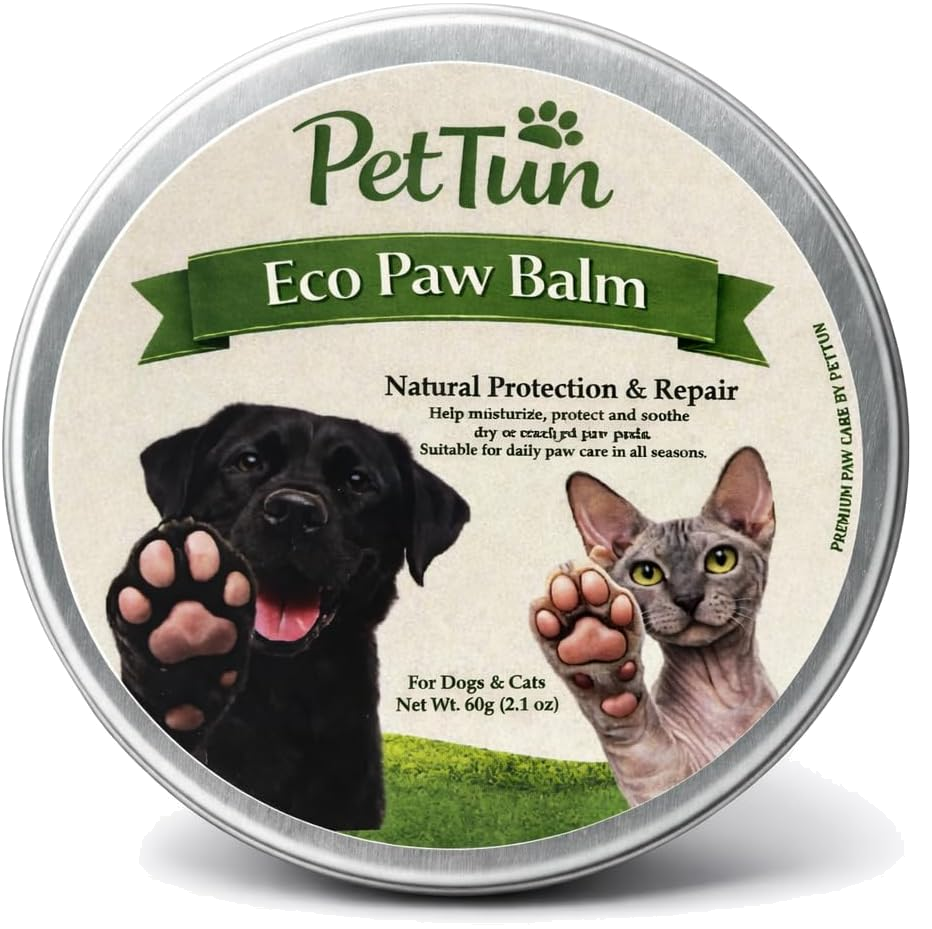 PetTun Eco Paw Balm matching lid